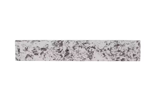 Home Decorators Collection 21 in. W Cultured Marble Vanity Sidesplash in Bianco Antico