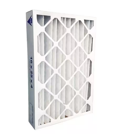 (Pack of 3)  HDX 16 in. x 25 in. x 4 in. Contractor Pleated Air Filter FPR 7, MERV 8