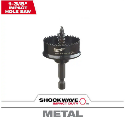 Milwaukee 1-3/8 in. SHOCKWAVE IMPACT DUTY Hole Saw