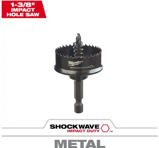 Milwaukee 1-3/8 in. SHOCKWAVE IMPACT DUTY Hole Saw