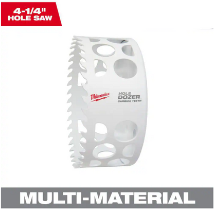 Milwaukee 4-1/4 in. Hole Dozer Carbide Hole Saw
