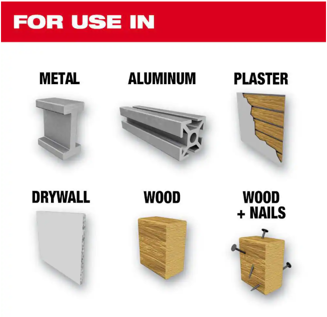 Milwaukee 6 in. Hole Dozer Bi-Metal Hole Saw with 3/8 in. Arbor and Pilot Bit