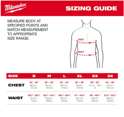 Milwaukee Men's Large Hi-Vis GEN II WORKSKIN Light Weight Performance Short-Sleeve T-Shirt