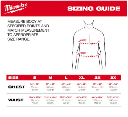 Milwaukee Gen II Men's Work Skin Large Gray Light Weight Performance Short-Sleeve T-Shirt
