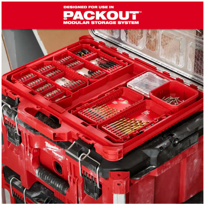 Milwaukee SHOCKWAVE Impact Duty Alloy Steel Screw Driver Bit Set (35-Piece)