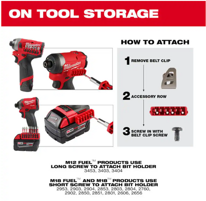 Milwaukee SHOCKWAVE Impact Duty Alloy Steel Screw Driver Bit Set (35-Piece)