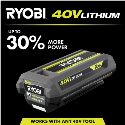 RYOBI 40V Lithium-Ion 2.0 Ah Battery