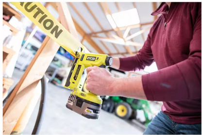 RYOBI ONE+ 18V Compression Drive Cordless 3/8 in. Crown Stapler