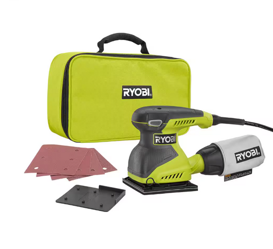 RYOBI 2 Amp Corded 1/4 Sheet Sander