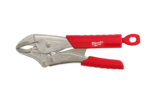 Milwaukee 10 in. Torque Lock Curved Jaw Locking Pliers with Durable Grip