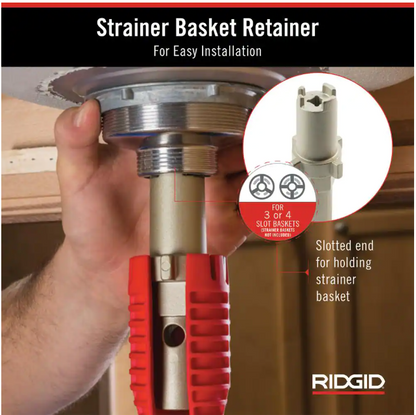 RIDGID EZ Change Plumbing Wrench Faucet Installation and Removal Tool