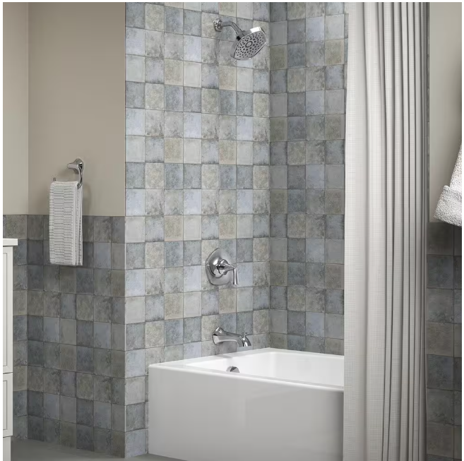 KOHLER Sundae Single-Handle 3-Spray Tub and Shower Faucet 1.75 GPM in Polished Chrome (Valve Included)