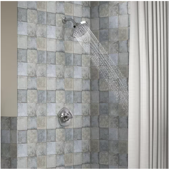 KOHLER Sundae Single-Handle 3-Spray Tub and Shower Faucet 1.75 GPM in Polished Chrome (Valve Included)