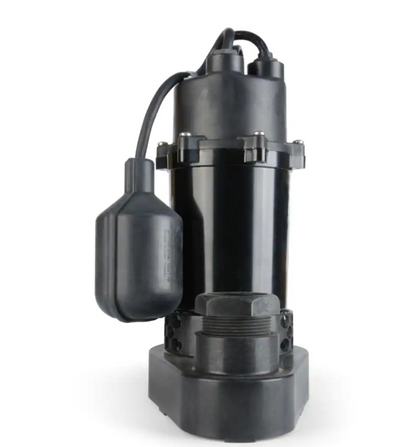 Everbilt 1/4 HP Aluminum Submersible Sump Pump Tether Switch