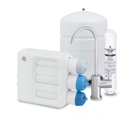 GE Under Sink 5 Stage Premium Reverse Osmosis Water Filtration System