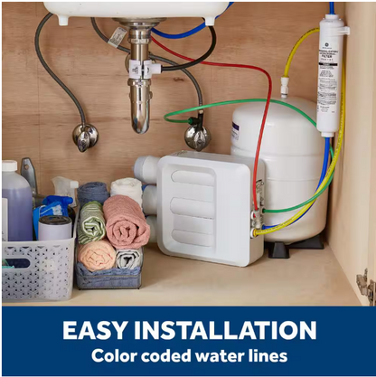 GE Under Sink 5 Stage Premium Reverse Osmosis Water Filtration System