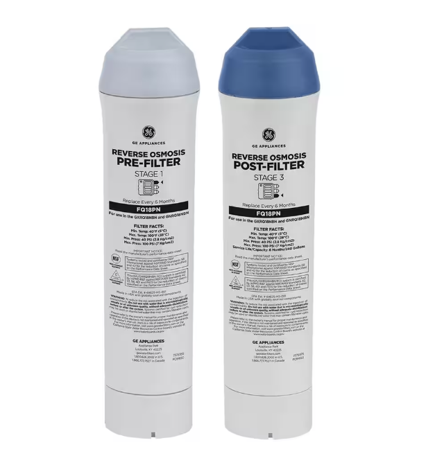 GE Under Sink 5 Stage Premium Reverse Osmosis Water Filtration System