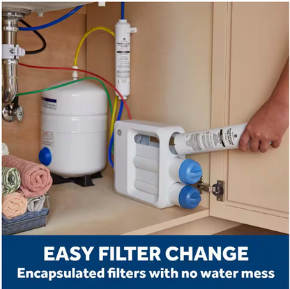 GE Under Sink 5 Stage Premium Reverse Osmosis Water Filtration System