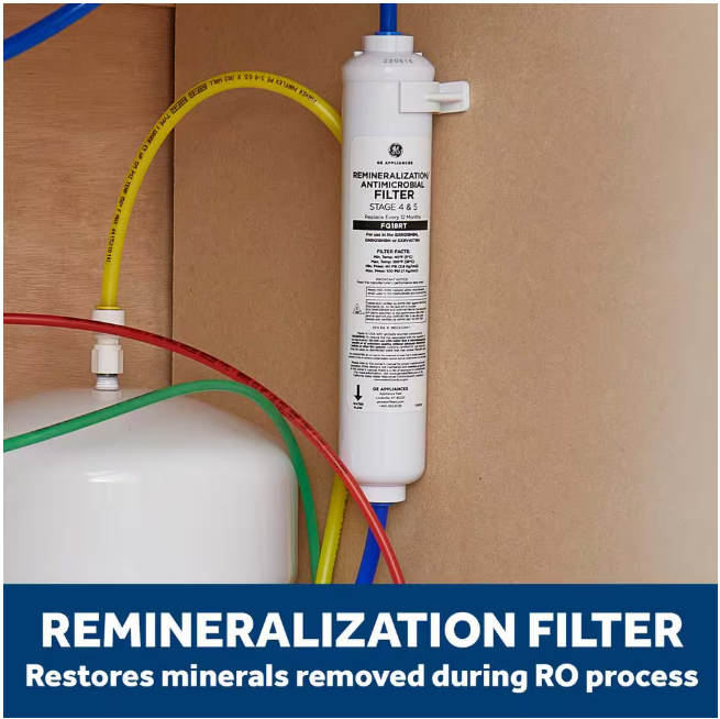GE Under Sink 5 Stage Premium Reverse Osmosis Water Filtration System