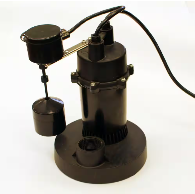 Everbilt 1/4 HP Pre-Plumbed Sink Tray System Sump Pump