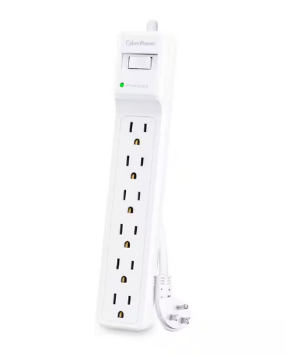 CyberPower 15 ft. 6-Outlet Cord 1500J Surge Protector