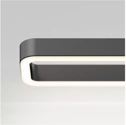 Artika Hinge 27 in. 1 Light Black Modern Integrated LED 3 CCT Vanity Light Bar for Bathroom