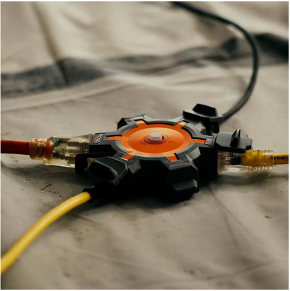 RIDGID 5-Outlet Extension Cord Hub