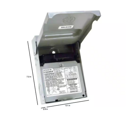 GE 60 Amp 240-Volt Non-Fuse Metallic AC Disconnect