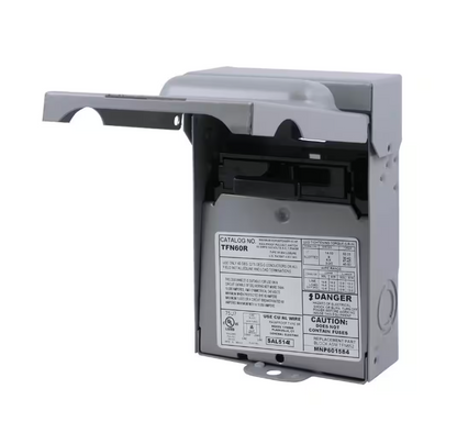 GE 60 Amp 240-Volt Non-Fuse Metallic AC Disconnect