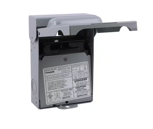 GE 60 Amp 240-Volt Non-Fuse Metallic AC Disconnect