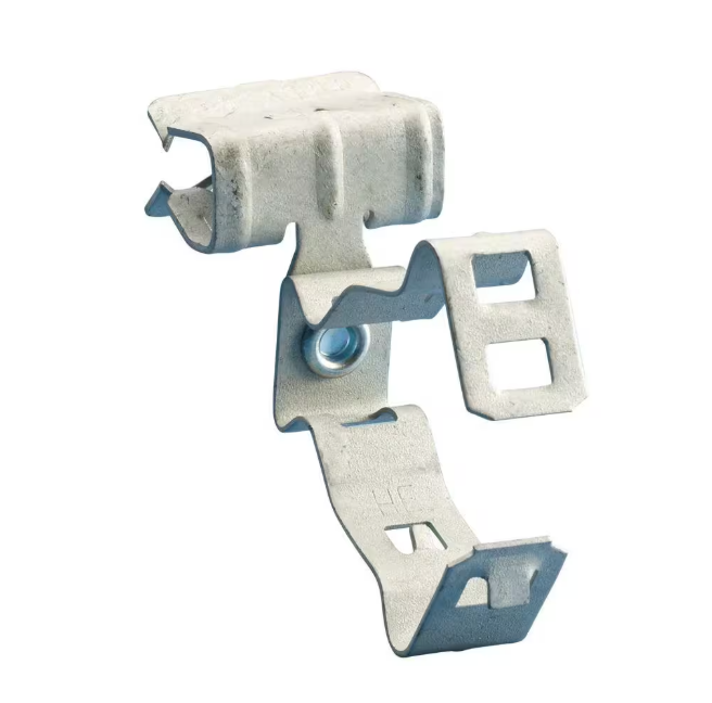 CADDY Side Mount Conduit/Pipe to Flange Clip Clamp 1/2 to 3/4 in. (5-Pack)