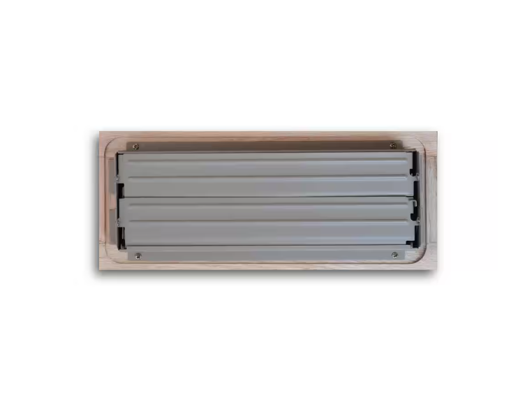 Hampton Bay Oak Wood 4 in. X 12 in. 2-Way Wooden Floor Register in Unfinished Oak