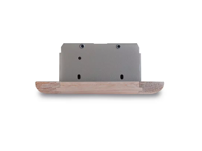 Hampton Bay Oak Wood 4 in. X 12 in. 2-Way Wooden Floor Register in Unfinished Oak