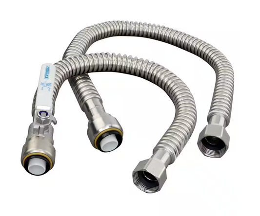 Everbilt 3/4 in. SSPTC x 3/4 in. FIP Water Heater Connection Kit