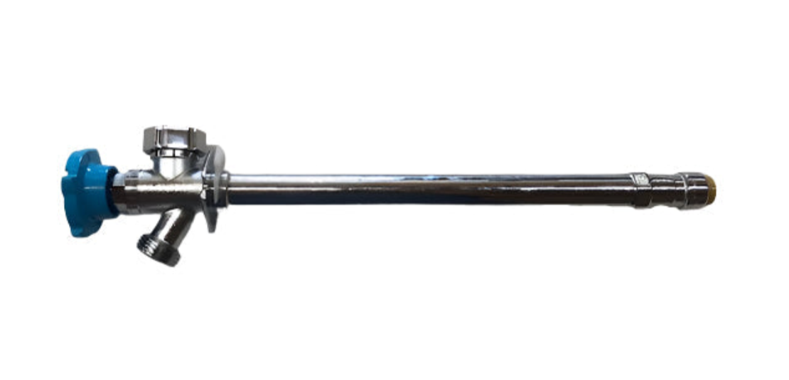 SharkBite 1/2 in. Push-to-Connect x 3/4 in. MHT x 8 in. Brass Anti-Siphon Frost Free Sillcock Valve