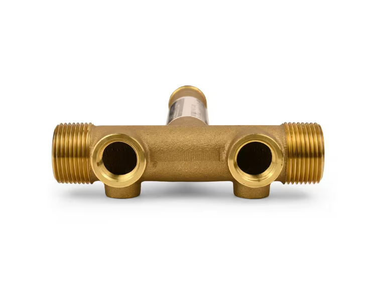 Everbilt 10 in. Brass Tank Tee