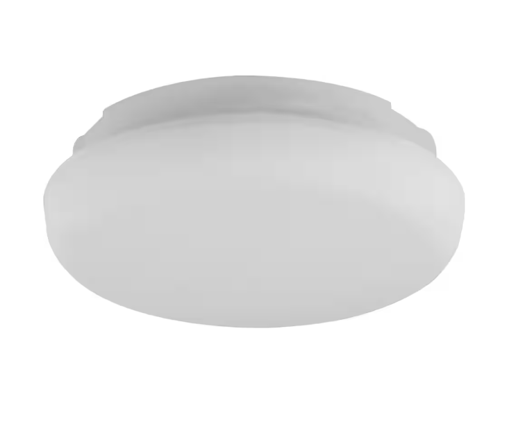 Hampton Bay Mena 44 in. LED Indoor/Outdoor Matte Black Ceiling Fan with Light Kit and Reversible Blades Included