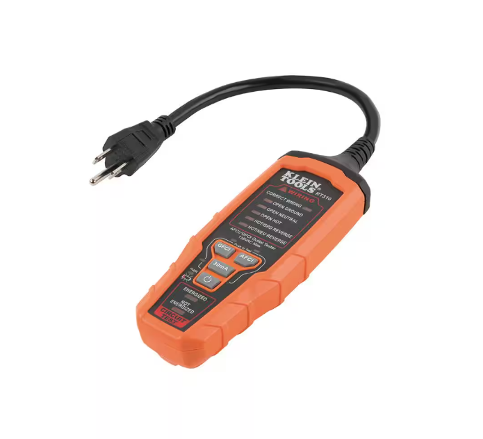 Klein Tools AFCI/GFCI Outlet Tester