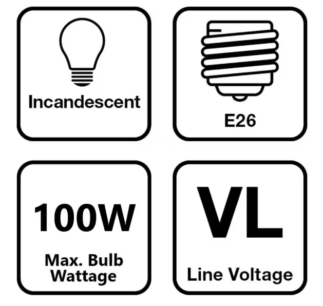 Home Decorators Collection Walcott Manor 18.75 in. 1-Light Black Industrial Hardwired Outdoor Wall Light Lantern Sconce with Clear Seeded Glass