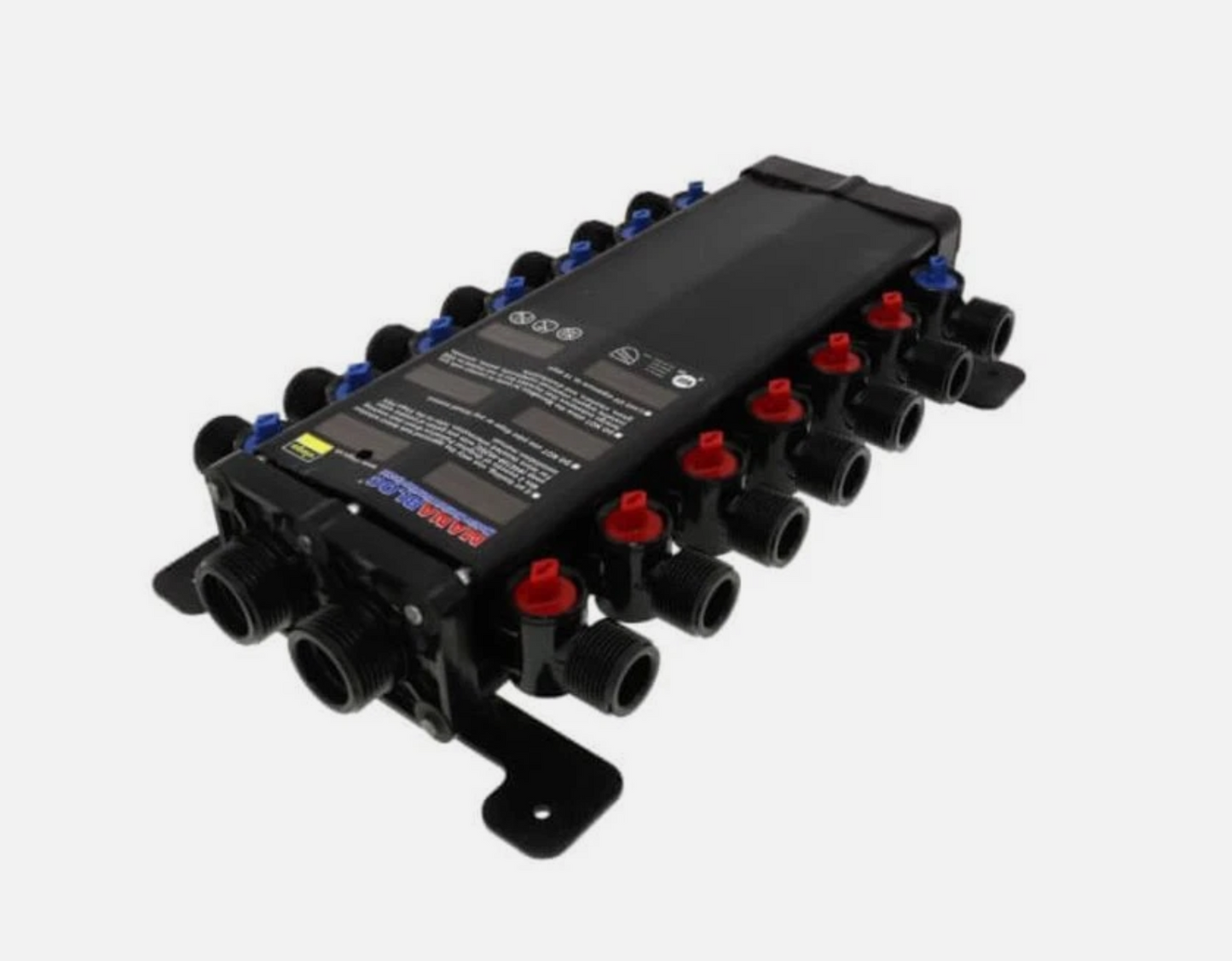 Viega ManaBloc 1/2 in. x 14 port Polymer Distribution Manifold (6 hot/8 cold)