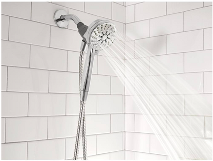 MOEN Darcy with Magnetix Single-Handle 6-Spray 3.75 in. Tub and Shower Faucet in Chrome (Valve Included)