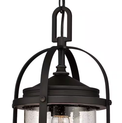 Westinghouse Grandview 1-Light Oil Rubbed Bronze with Highlights Outdoor Hanging Pendant