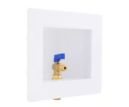 SharkBite 1/2 in. Push-to-Connect Brass Ice Maker Outlet Box