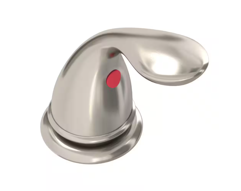 Glacier Bay Builders 2-Handle Deck-Mount Roman Tub Faucet in Brushed Nickel