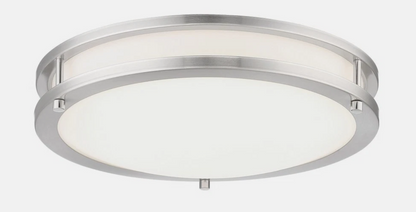 Minka Lavery 15.75 in. Round Low Profile LED Flush Mount Ceiling Light