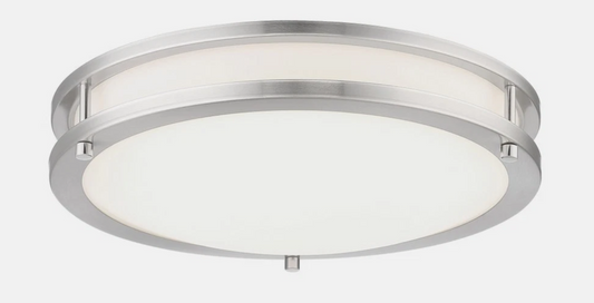 Minka Lavery 15.75 in. Round Low Profile LED Flush Mount Ceiling Light
