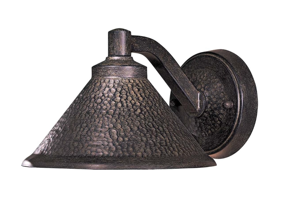 Minka Lavery Outdoor Wall Light 8101-A138, Kirkham Dark Sky Exterior Wall Lantern, Aspen Bronze