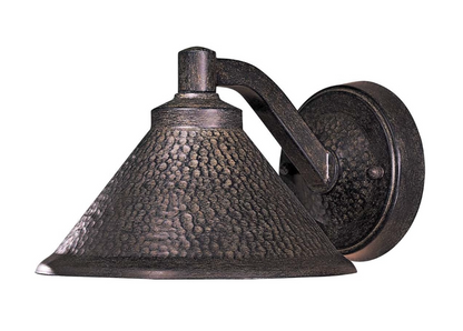 Minka Lavery Outdoor Wall Light 8101-A138, Kirkham Dark Sky Exterior Wall Lantern, Aspen Bronze