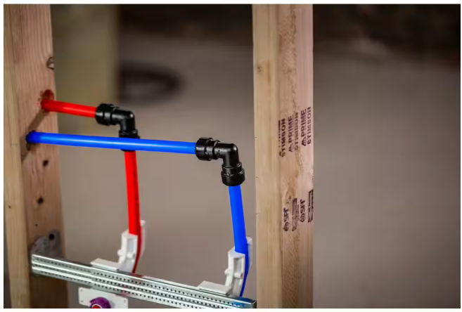 SharkBite ProLock 1/2 in. Push-To-Connect x FIP Plastic/Brass 90-Degree Elbow Fitting