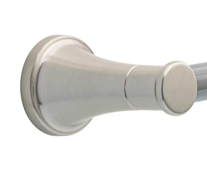 Delta Casara Wall Mount Spring-Loaded Toilet Paper Holder Bath Hardware Accessory in Brushed Nickel